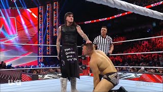 Dominik Mysterio vs The Miz  WWE RAW 1222024 [upl. by Diarmit]