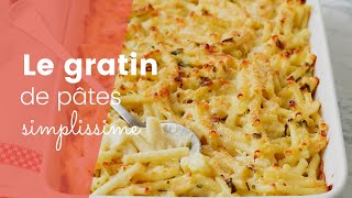 La recette du gratin de pâtes simplissime [upl. by Boykins]