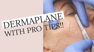 MUST WATCH DERMAPLANE PRO TIPS [upl. by Ainyt]