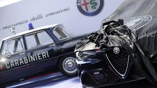 Alfa Romeo Giulia Quadrifoglio  quella dei Carabinieri [upl. by Ninnahc]