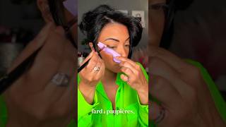 ASTUCES PAUPIÈRES TOMBANTES 😉 makeup tutorial youtubeshorts viralvideo [upl. by Caroline]