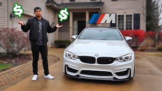 Heres How Much It Costs To Own A Used BMW M4 F82 For 18 Months [upl. by Winebaum]