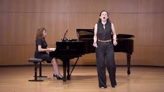 “Parto parto” sung by Emily Hughes mezzo soprano [upl. by Noakes531]