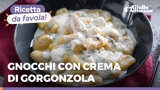 GNOCCHI CON CREMA DI GORGONZOLA  UN GRANDE CLASSICO IRRESISTIBILE 😋🧀 [upl. by Sargent]