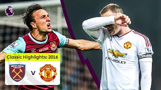 West Ham say goodbye to the Boleyn Ground with 32 win vs Manchester United  Highlights [upl. by Sassan]