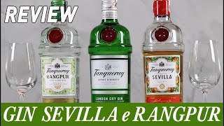 Gim Tanqueray Sevilla e Gin Tanqueray Rangpur Review [upl. by Ariat389]