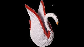 CYGNE  Origami 3D  Polygone Origami [upl. by Ahsirak]