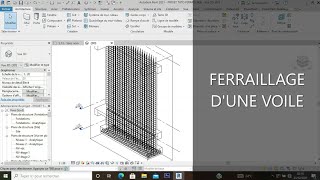 Tutoriels 17 ferraillage revit voile [upl. by Mirabel]