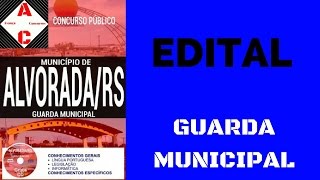 Apostila Concurso AlvoradaRS 2017  Guarda Municipal [upl. by Quinlan]