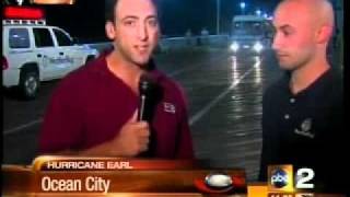 WMAR and WeatherBug team up to cover Hurricane Earl [upl. by Ibob836]