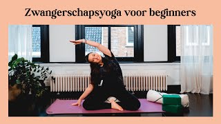 Zwangerschapsyoga voor beginners  Yoga met Milou [upl. by Noswal]