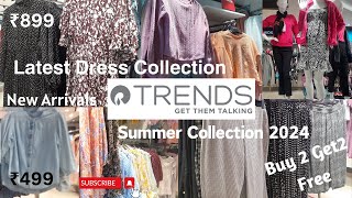 Reliance Trends latest Womens Collection│Trends Summer Collection 2024│Reliance Trends Offers Today [upl. by Atinuahs]