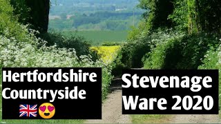 Hertfordshire Countryside 🇬🇧 Stevenageware 2020👌 [upl. by Zindman]