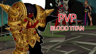 AQW PVP  BLOOD TITAN  HIGHLIGHTS [upl. by Yeldnarb924]