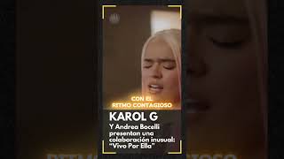 Andrea Bocelli se contagia de reggaeton y crea una fusión unica con Karol G lanzando Vivo Por Ella [upl. by Shel]