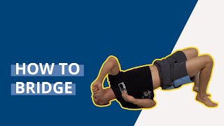 Brazilian Jiu Jitsu Basics How to Bridge [upl. by Imoan]