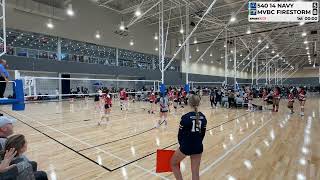 2024 Volley by the James MVBC Firestorm vs 540 14 Navy [upl. by Sined]