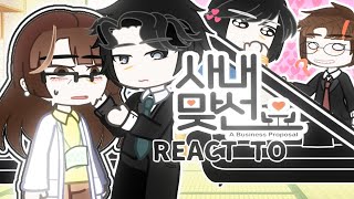 Business ProposalPretende Surpresa React To Future  Dorama Girl x Boy  GC [upl. by Luciana907]