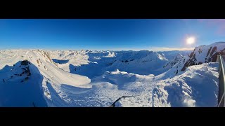 Andermatt Switzerland  Skiing and Snowboarding 2023 [upl. by Anabelle]