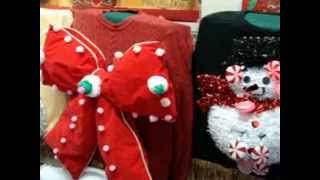 Funny Ugly Christmas Sweaters  Lights Music and 3D Naughty Fun Theyve got it all [upl. by Andee]