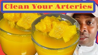 Drink this drink to clean your arteries in no time  Recipe by ChefRicardoCooking [upl. by Airdnekal]