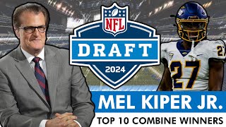 Mel Kiper Jr’s Top 10 WINNERS From The NFL Combine Ft Quinyon Mitchell Brian Thomas Jr [upl. by Annahs]