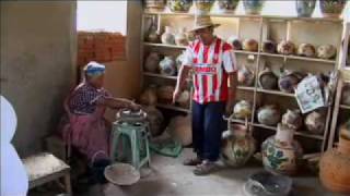 Dolores Porras Pottery Demonstration Part I [upl. by Dyana]