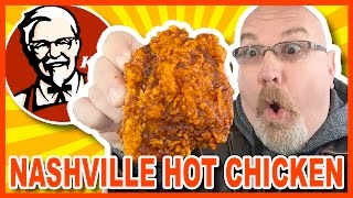 KFC ★ Nashville HOT Chicken ★ Review in Niagara Falls USA [upl. by Gnoht884]