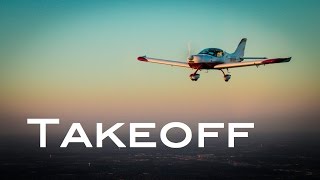 Takeoff Czech Sport Aircraft SportCruiser [upl. by Ecydnac]