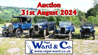 Nigel Ward amp Co  Treasured Collection of Austin Vehicles etc Saturday 31st August 2024 [upl. by Wolk]