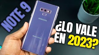 Samsung Galaxy Note 9 en 2023 ¿VALE LA PENA EN PLENO 2023 [upl. by Refitsirhc495]