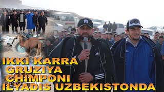 IKKI KARRA GRESYALIK CHEMPIONI ILYADIS UZBEKISTONDA MEXMON [upl. by Einyaj]