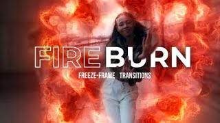 Fire Burn Transitions DaVinci Resolve free download [upl. by Wallie]