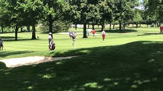 Jerry Kelly Golf Swing  Bridgestone Senior Players Champion 2022 Final Round [upl. by Adia]