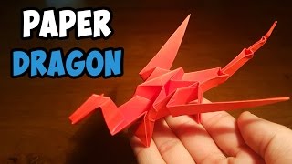 How To Make an Easy Origami Dragon [upl. by Hewie]