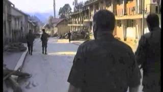 The Mladic Files Mladic Entering Srebrenica  July 11 1995 [upl. by Thamora]