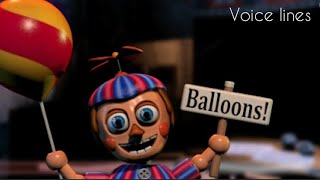 Balloon boy all voice lines [upl. by Cirdet]