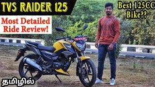 2024 TVS Raider 125 Tamil Review  RevNitro [upl. by Saidel]