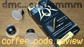 Lor Ristretto Coffee Pods Review [upl. by Kinsler]