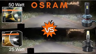 🤔🤔 Which One Should You Buy  Osram 25 Watt LED vs Osram 50 Watt LED Bulb Comparisonosram​ [upl. by Christen]