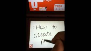 How to get the color purple for flipnote studio dsi [upl. by Mirna]