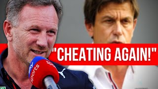 Horner FURIOUS With Toto Wolff CHEATING The FIA [upl. by Aytida]