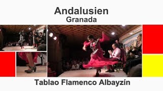 Andalusien Granada  Tablao Flamenco AlbayzinFlamencoshow [upl. by Rebmik155]