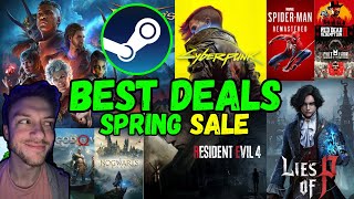 Steam Spring Sale 2024 BEST GAME DEALS [upl. by Remmer]