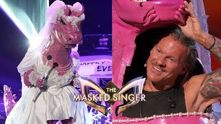 The Masked Singer  Chris Jericho  Bride  All Performances and Reveal [upl. by Dyob]