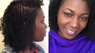 Sisterlocks Week 1 progress [upl. by Placido]