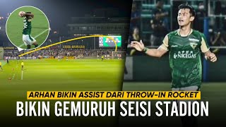 ARHAN MAIN LGSG ASSIST THROW IN JAUH‼️ Detikdetik Assist Pratama Arhan Tokyo Verdy vs Thespakusatsu [upl. by Nehcterg107]