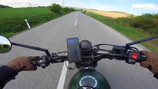 Honda CL500 short ride on nice road [upl. by Dieter]