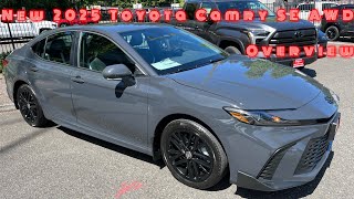 2025 Toyota Camry Hybrid SE AWD Underground Overview [upl. by Reseta]