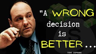 Tony Sopranos MAFIA Quotes of Wisdom that will make feel uncomfortable [upl. by Zeeba561]